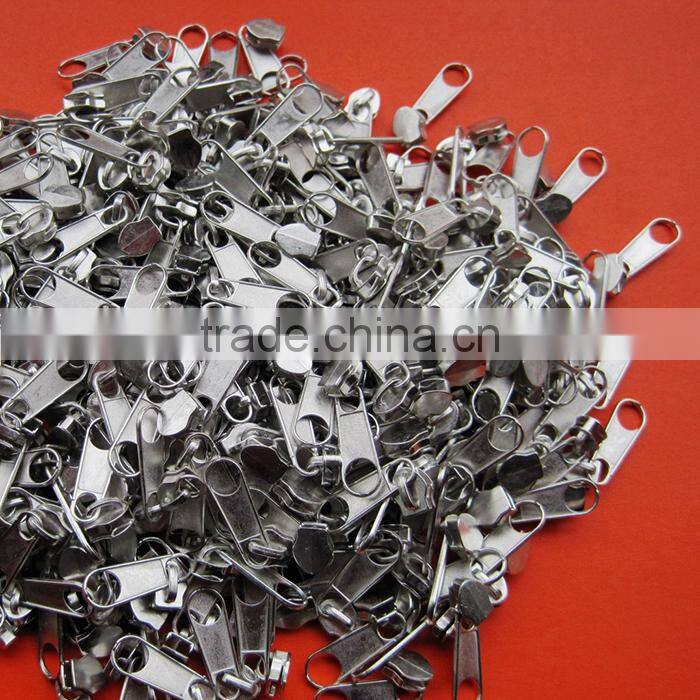 Cheap Silver 5# Metal Zipper Puller For Luggage