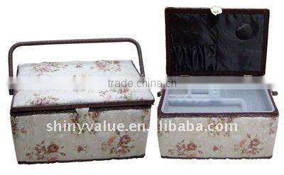 Fashionable Customized color & design sewing basket Factory