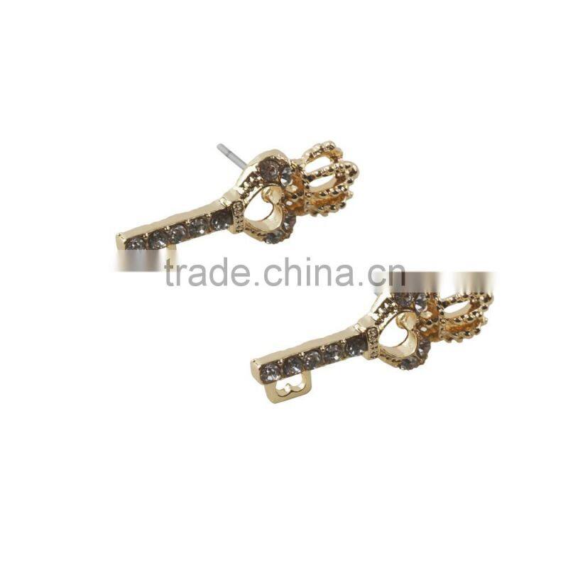 New 2016 Heavy Gold Hiphop Jewelry For for women earrings Wholesale