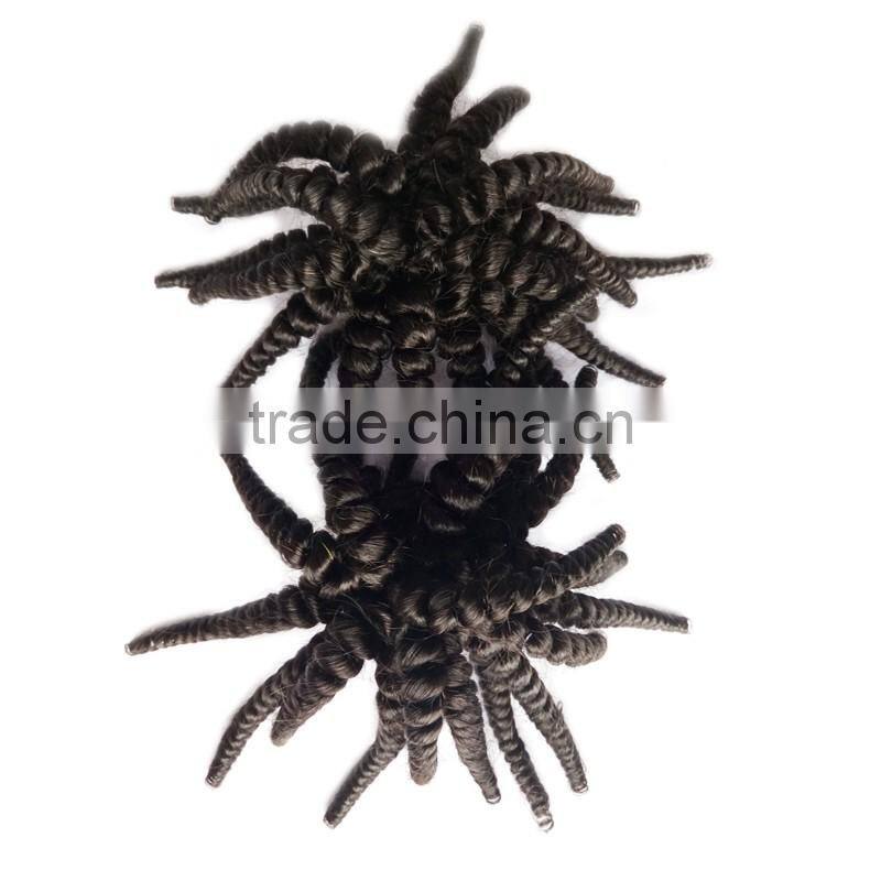 Malaysia Virgin Jerry Curly Weave Extensions Human Hair 100% Unprocessed Remy Jerry Curly Hair Weft