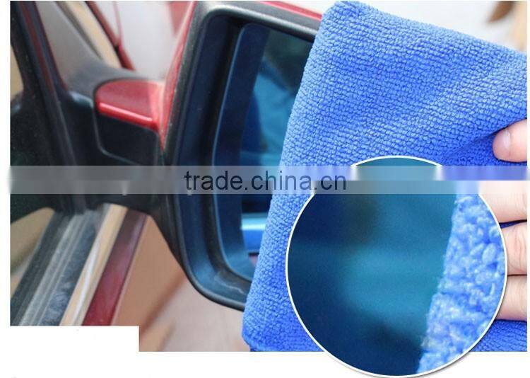 300gsm microfiber cleaning towel 16x16 cleaning towel