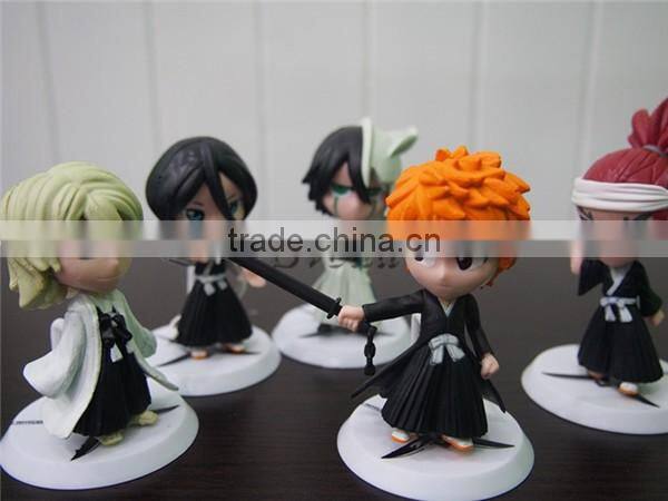 Wholesale Q version action figure Anime Bleach PVC dolls Bleach action figures