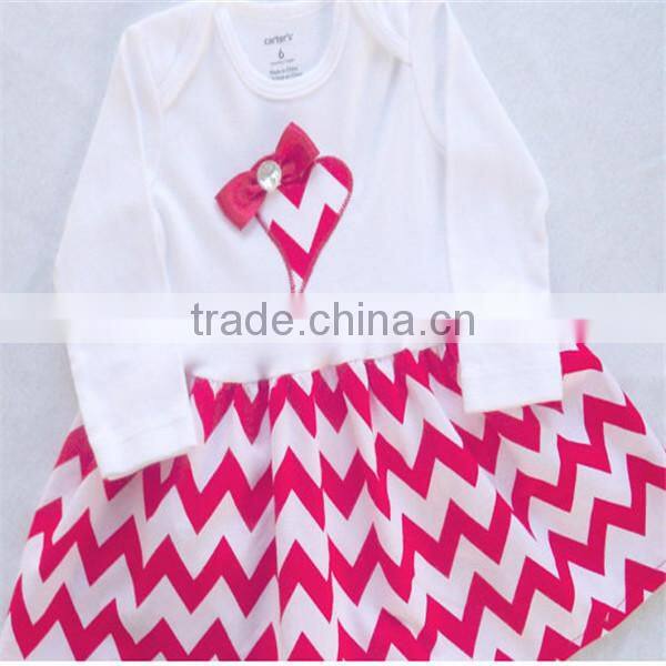 Latest Casual Baby Girls Santa Christmas Dress Fancy Long Sleeve Dresses For Girls Of 7 Years Old