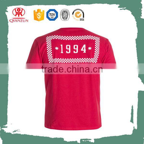 Design Your Own Plain Cotton Pocket T Shirt Wholesale