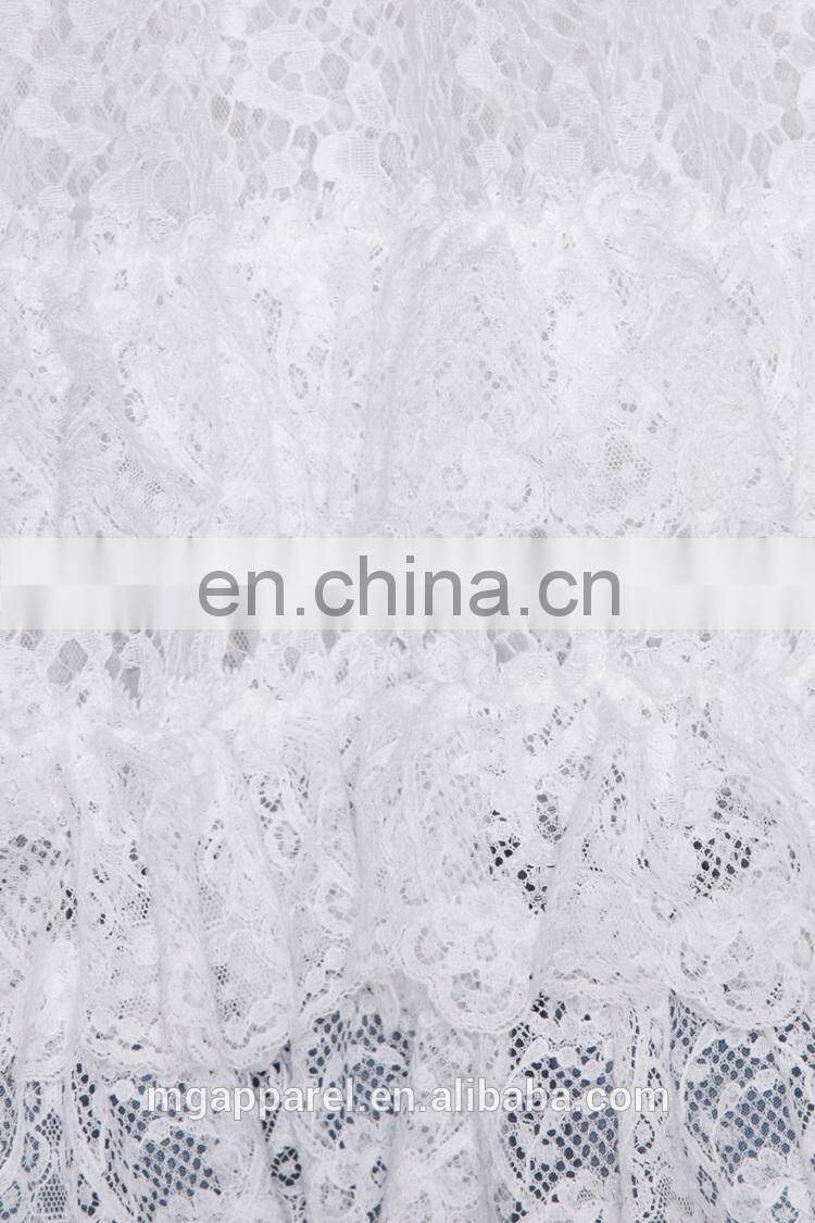 latest design formal evening gown chambray-trimmed long sleeve lace evening gown dresses