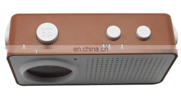 Factory Direct Price Fashion Clock Table with Radio