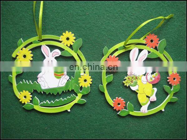 Easter decoration, decorative wooden easter egg