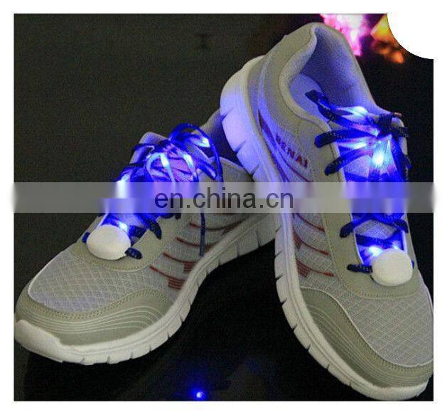 Wisdom Victory 2015 Flashing Nylon LED Shoelaces Light Up Glow Waterproof Shoestring for Disco Party