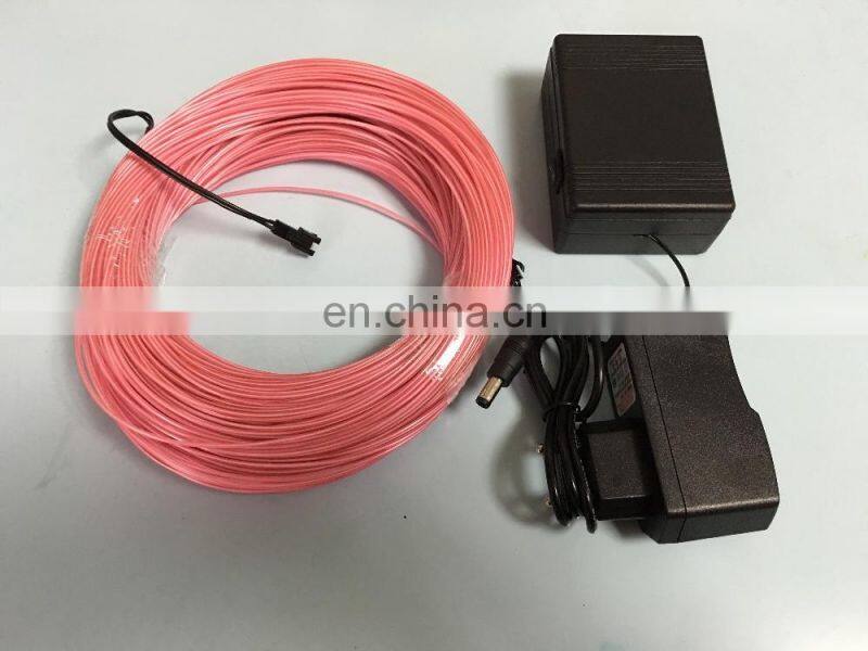 NEW Design Female to Male 2 Pin Connector EL wire 5-way splitter Extension cable for EL tape