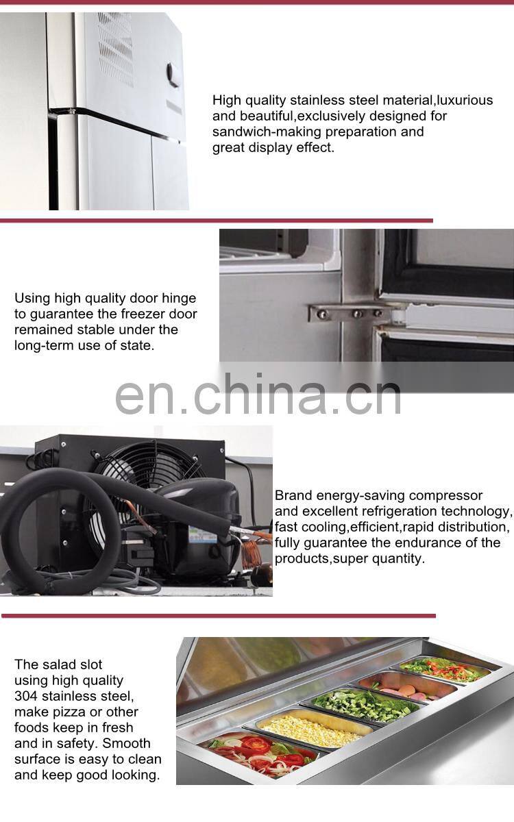 New Design Pizza Work Table Chiller with Good Service