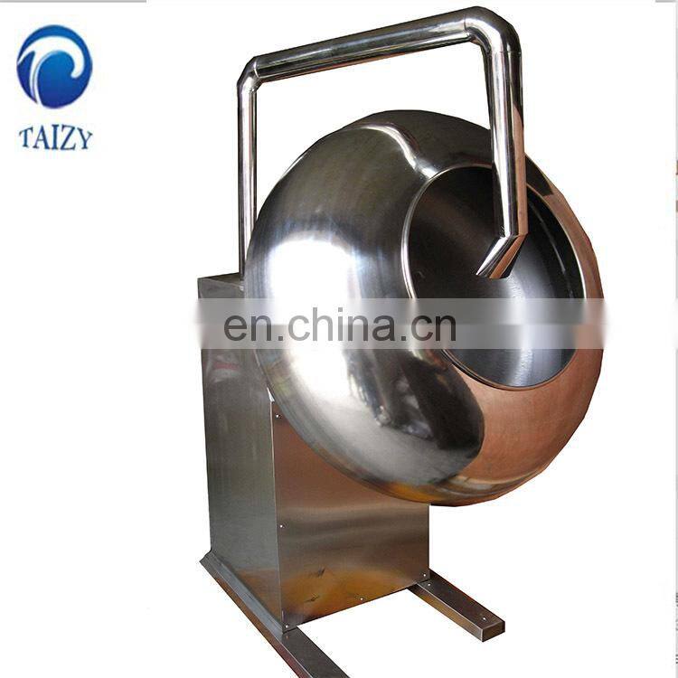 Good quality Stainless steel chocolate bean sugar coating machine