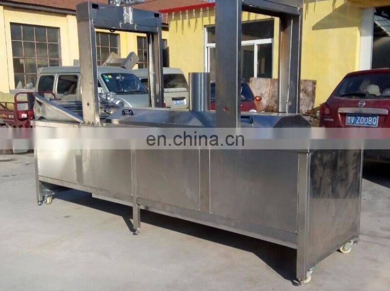 Snacks food fryer machine Potato chips automatic continuous frying machine Peanut frying machine