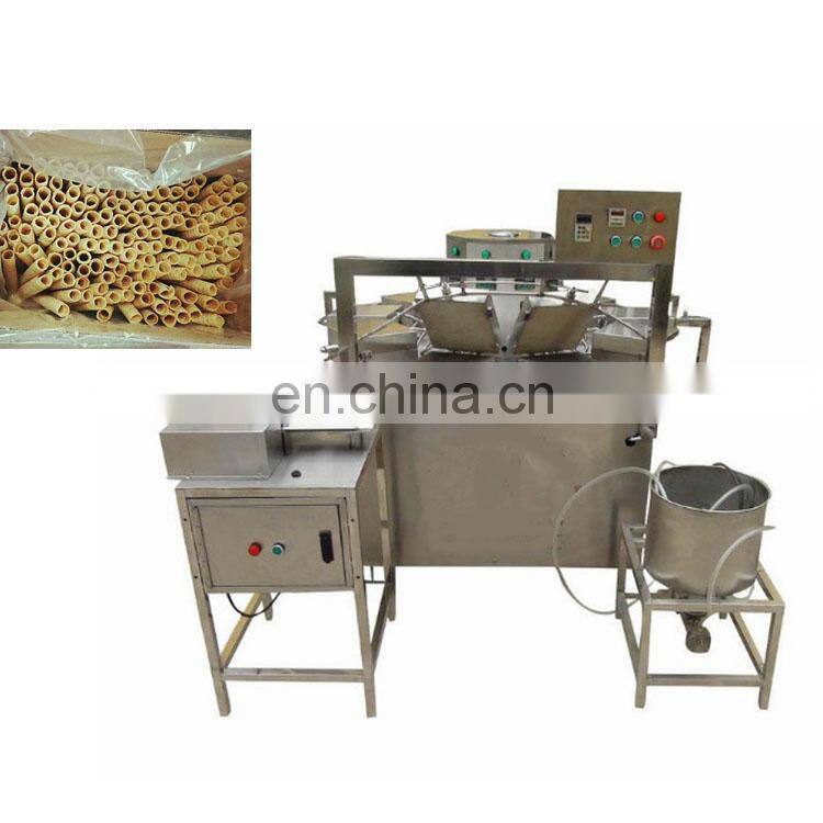 small egg roll machine waffle egg machine ice cream cone production line