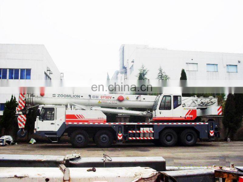 High quality mechanical truck crane Zoomlion QY55 price list