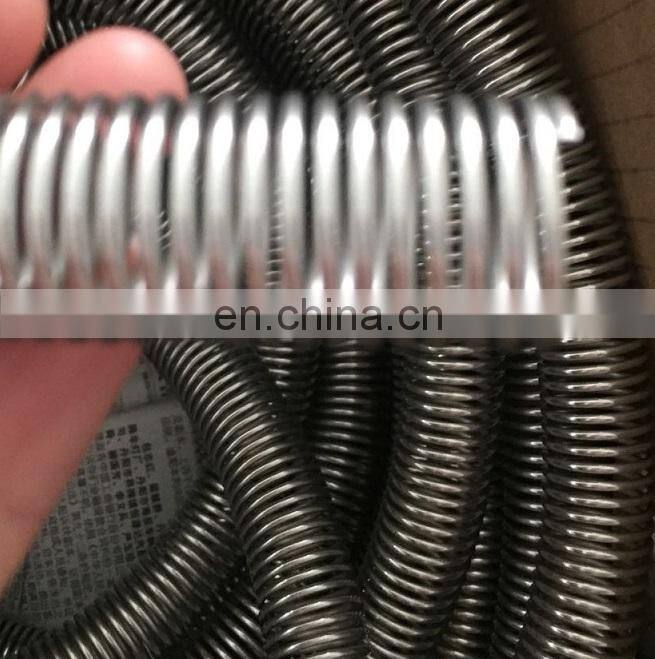 INOX 304 Stainless Steel Spiral Spring Tube