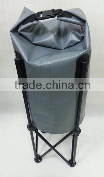 Grey color waterproof storage bag