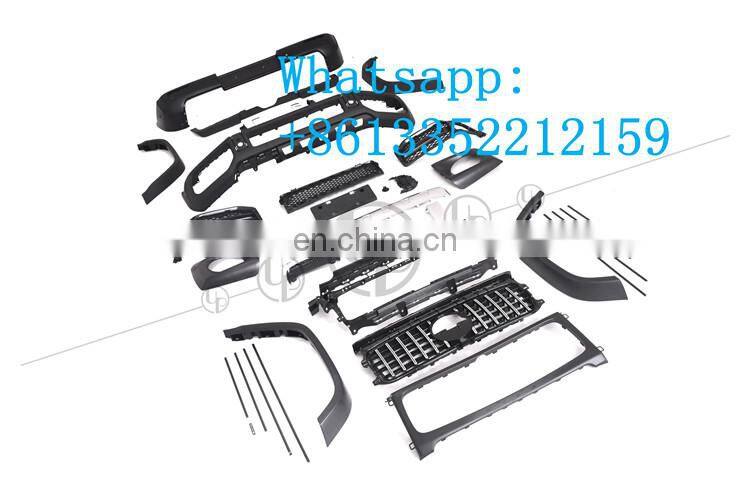 2019 G class w464 g63 front bumper rear bumper grille fender and carbon fiber hood body kit g500 g63 g65 g55