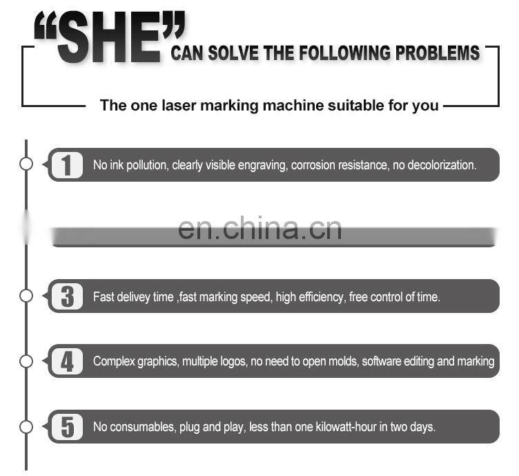 Factory Direct Selling High Quality 20W 30W 60W 100W JPT Fiber Laser Marking Machine For Various Industries