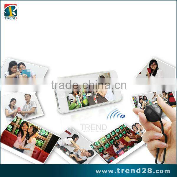 bluetooth remote shutter for smart phone , wireless remote shutter