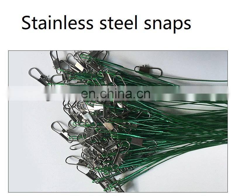 Stainless Steel fishing lure wire spinner leads