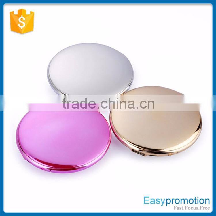 Promotion gift ultrathin cosmetic mirror usb power bank quick charger for lady