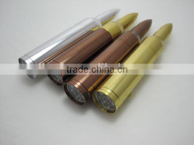 New product rocket shape 3*AAA 9 led outdoor lighting