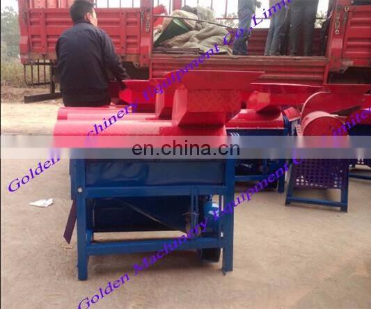 Small electrical farm Corn sheller and thresher combined shelling threshing machine