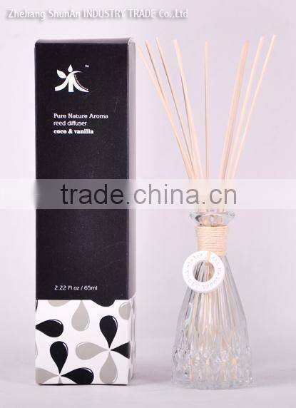 65ml Home fragrance Aroma Reed Diffuser with glass bottle SA-0031