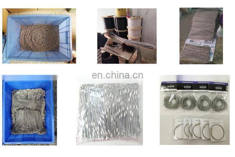 Moderate Price Metal Keychain Stainless Steel Wire Lock Screw Key Ring designs With Screw