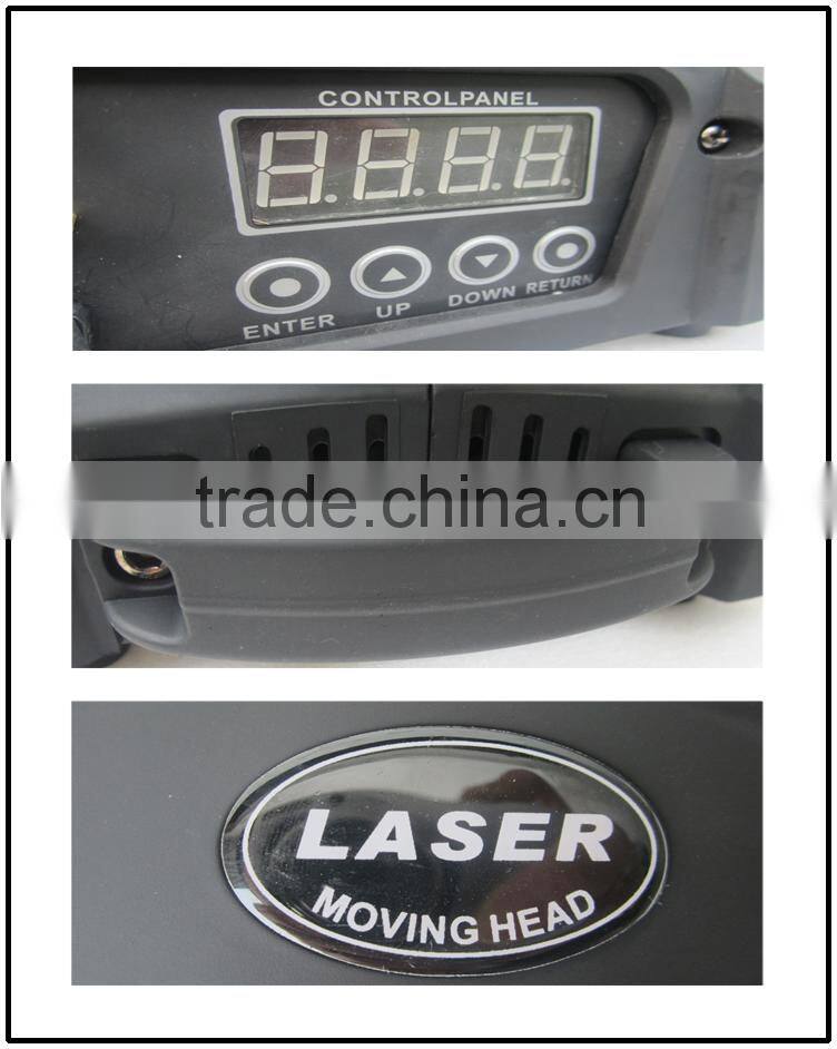 1w RGB 3D animation moving head light stage laser lighting