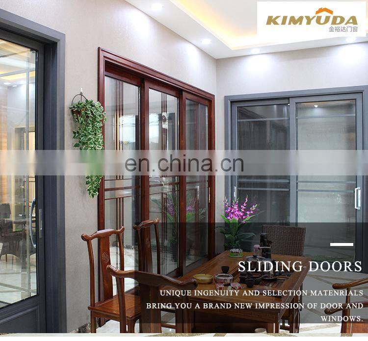 australian slide aluminum door kitchen glass thermal break sliding patio doors