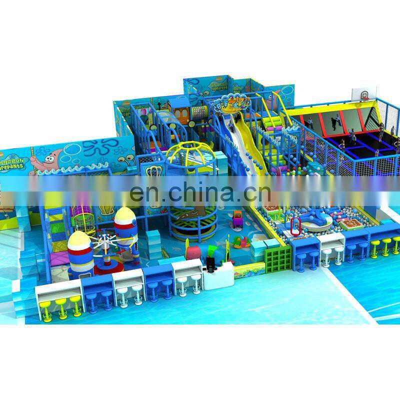 Shopping mall commercial kids slide zone soft play children ball pit amusement parks indoor playground equipment