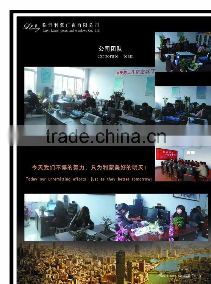 Wood for printing Aluminum Casement Window From Quality Supplier