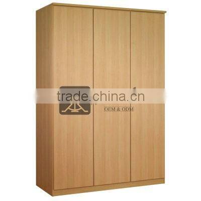 WD-028 3 Door Mounted Indian Style Hotel Wardrobe