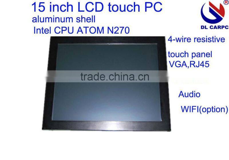 15'' fanless ITX PC ,embedded pc,POS system