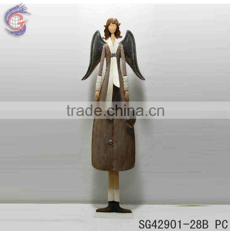 Metal crafts of Christmas angel decoration for garaden angel decoration