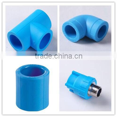 PPR tee elbow socket Blue Pipe fitting
