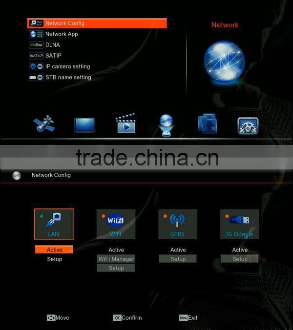 New arrival !!! 1080P FULL HD DVB S2 & T2 Openbox v8 combo hd satellite tv receiver with Best price MOQ from 1 piece