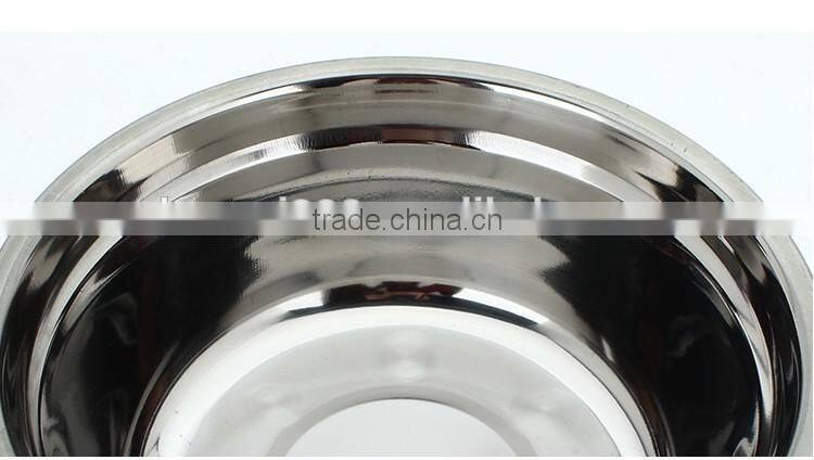 made in china wholesale stainless steel soup bowl/ colored salad bowl/ tableware