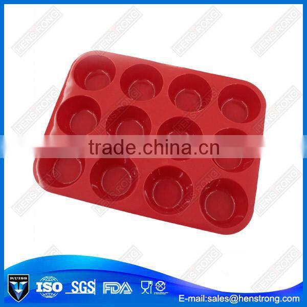 Durable novelty silcone baking cup holder