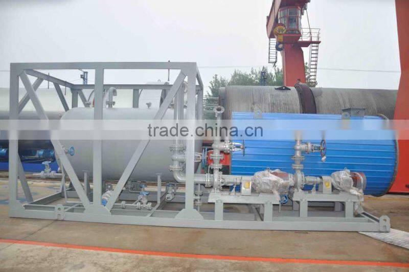 bitumen equipment, bitumen storage 30ton 40ton with insulation materials