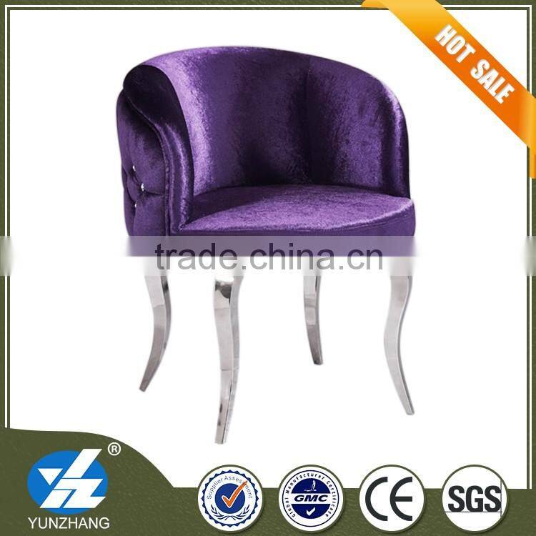 purple leather comfort living waiting chair