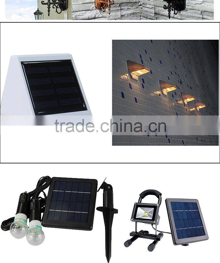 Solar Lamp Street Lights for Backyard Garden out door wall Lighting