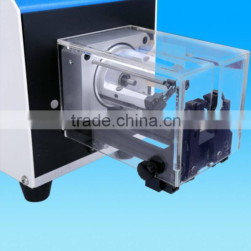 Precision coaxial semiautomatic stripping machine