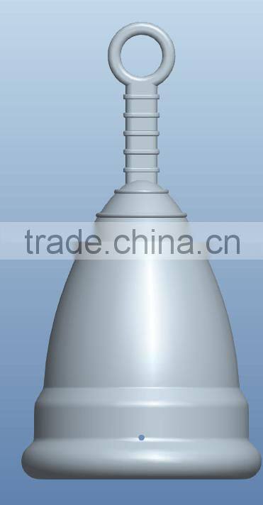 2015 Wholesale price silicone Reusable menstrual cups