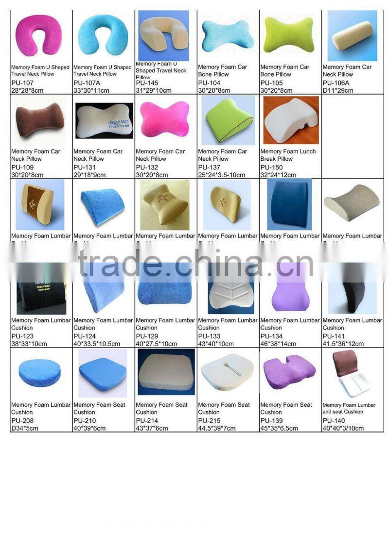 Memory Foam Neck Pillow/Cylinder Pillow/Neck Roll Pillow