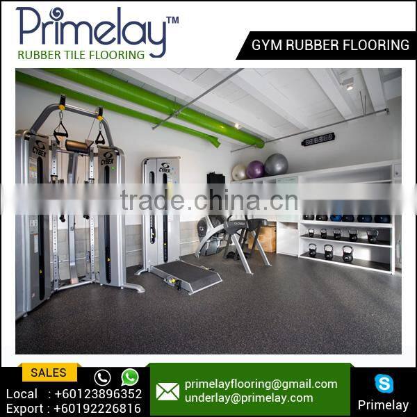 Best Quality Gym Noise Reduction Rubber Flooring for Sale