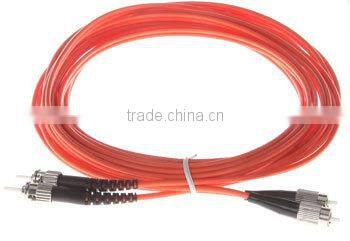 High quality 50/125 ST/FC Multimode 3M Fiber Optic Patch Cord for comunication