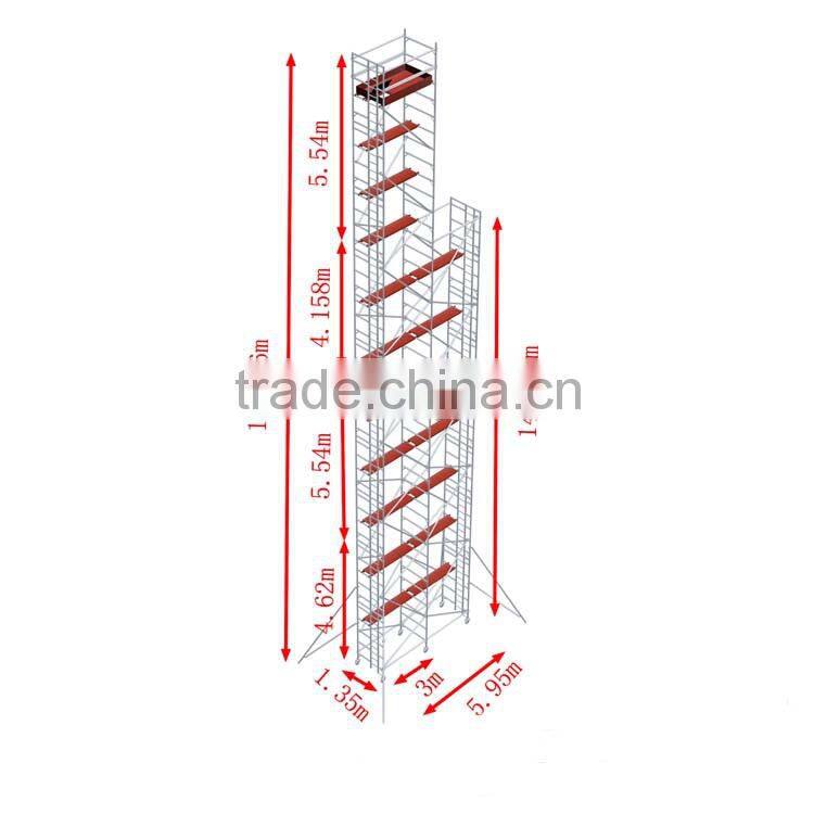 OEM all kinds of New Design high quality aluminum scaffolding for sale