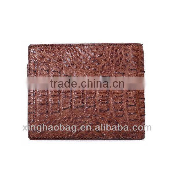 Fashion crocodile wallet best sell genuine crocodile leather wallets